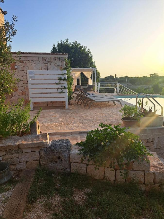 Trulli Harmonia Con Piscina - Αλμπερομπέλο Εξωτερικό φωτογραφία